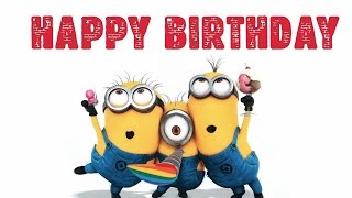 Minions Happy Birthday